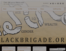 Tablet Screenshot of blackbrigade.org